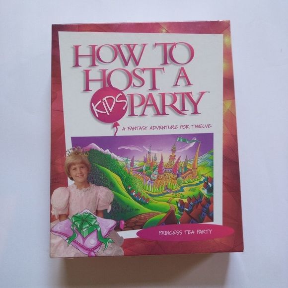 NIB Princess Tea Party (How to Host a Kids Party) - Picture 1 of 3
